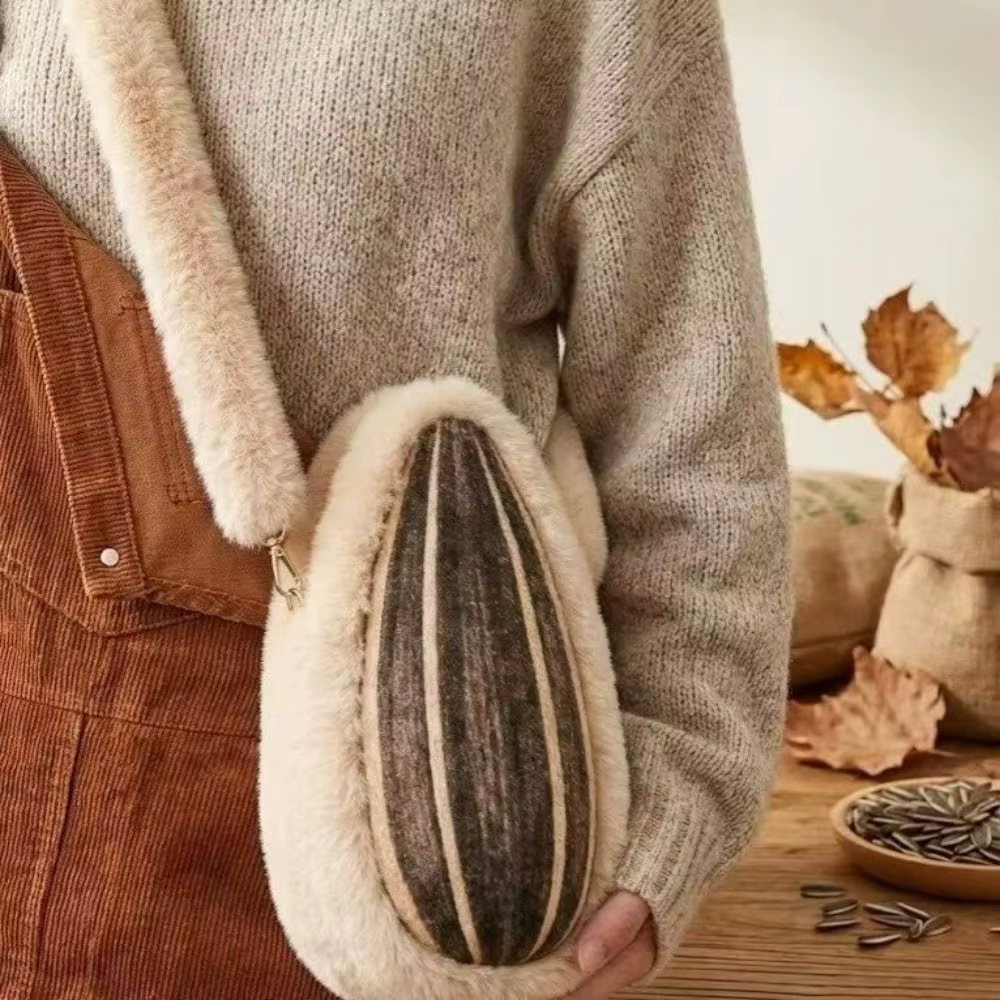 Nouveau sac bandoulière en forme de graines de tournesol