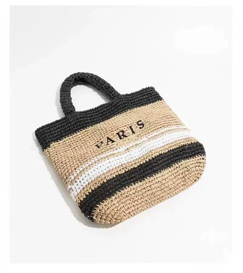 Sac à main en raphia pour femmes