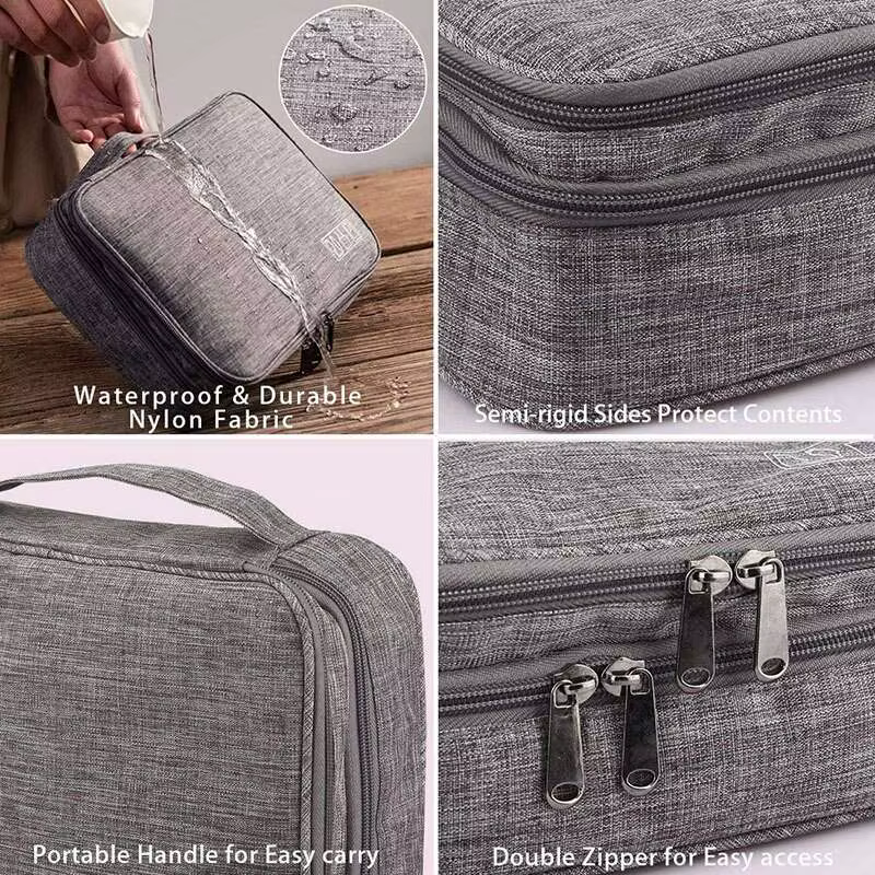 Sac de rangement roulant à fermeture éclair – Durable