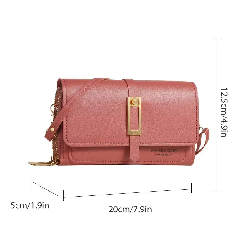 Sac à téléphone portable pour femme en PU