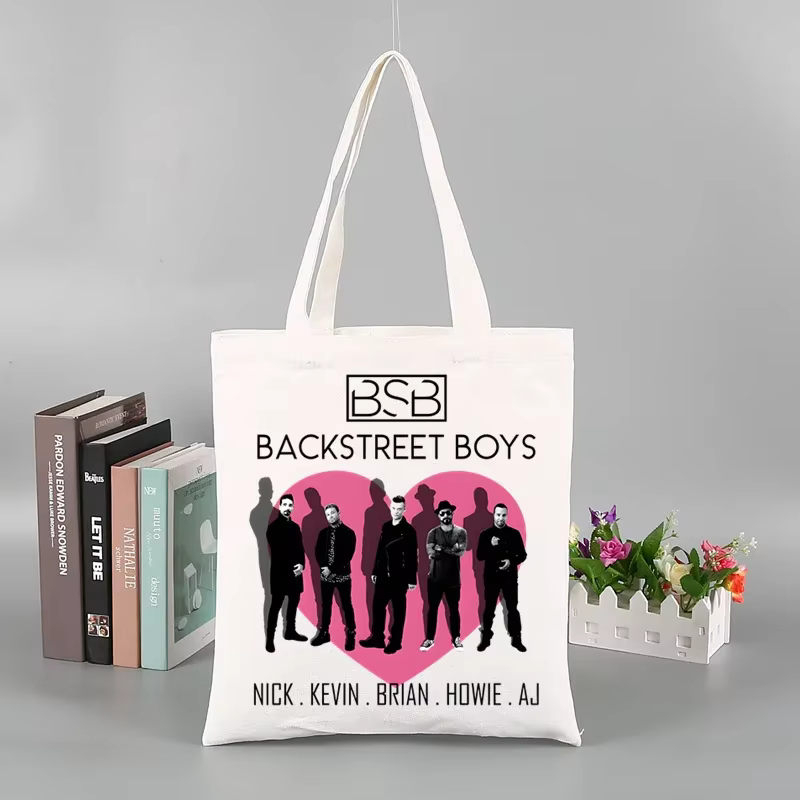Sac fourre-tout en toile imprimée Ulzzang