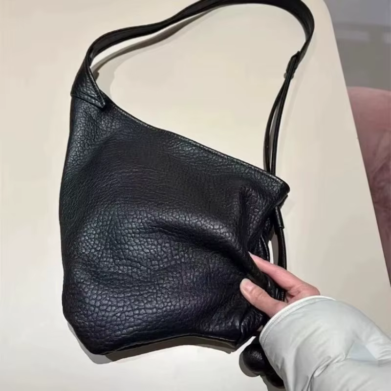 Sac de rangement sous les bras en cuir souple