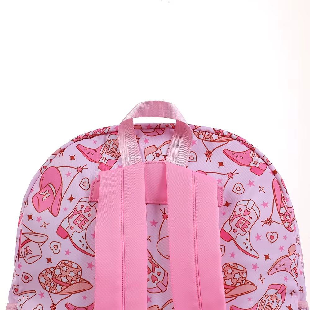 Sac à dos en Nylon rose West Cowboy pour filles