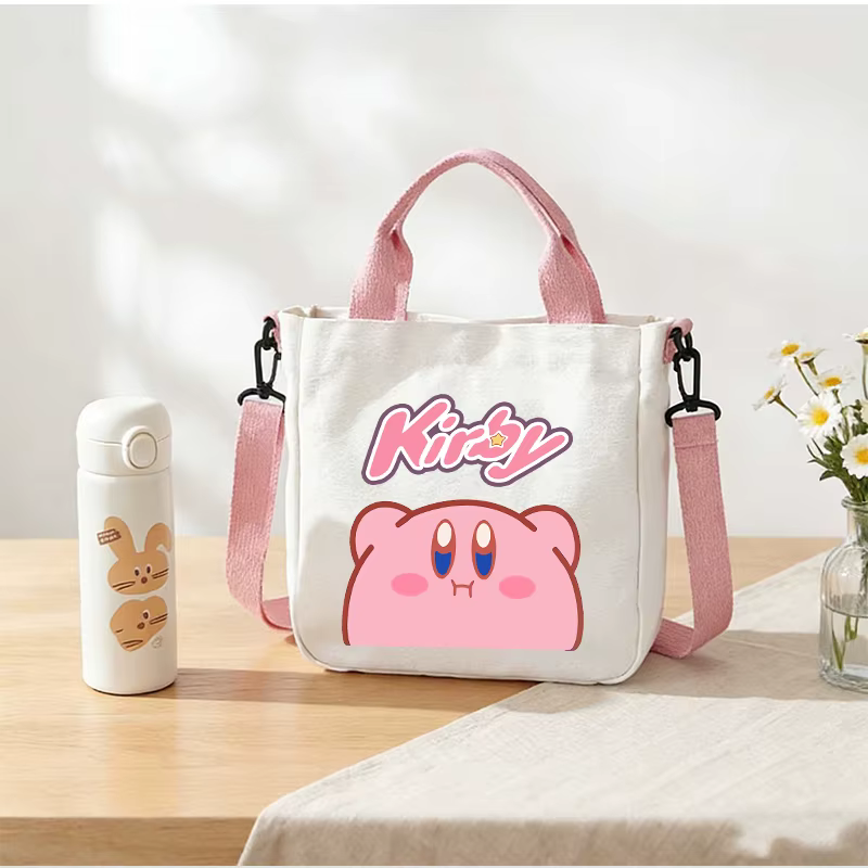 Sac à main Kirby, sac à bandoulière mignon de dessin animé pour enfants
