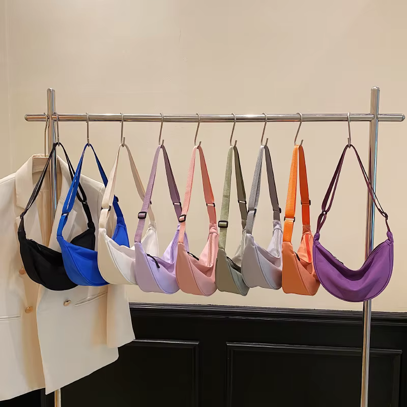 Sac Dumpling - Sac à bandoulière élégant et léger/Sac de sport à bandoulière