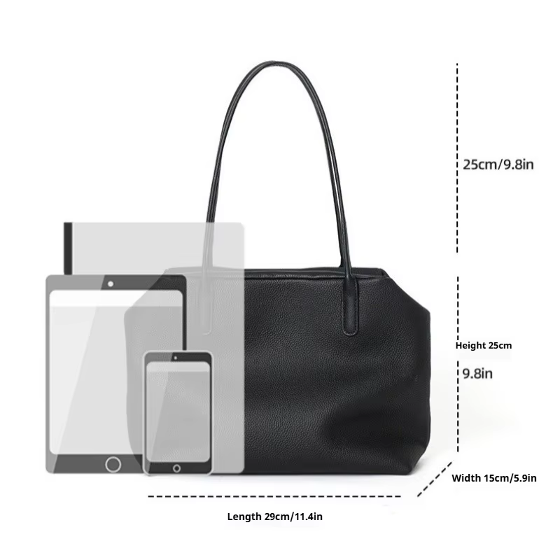 Sac à main pour femme, élégant, vintage, de luxe, en cuir véritable, grande capacité, sac à main pour le travail, le bureau, logo gratuit
