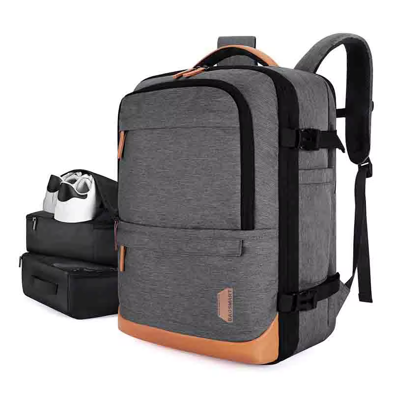 BAGSMART valise sac à dos de voyage pour Easyjet cabine sac 45x36x20 sacs à dos pour hommes remplaçable étanche 17 ''sac à dos pour ordinateur portable