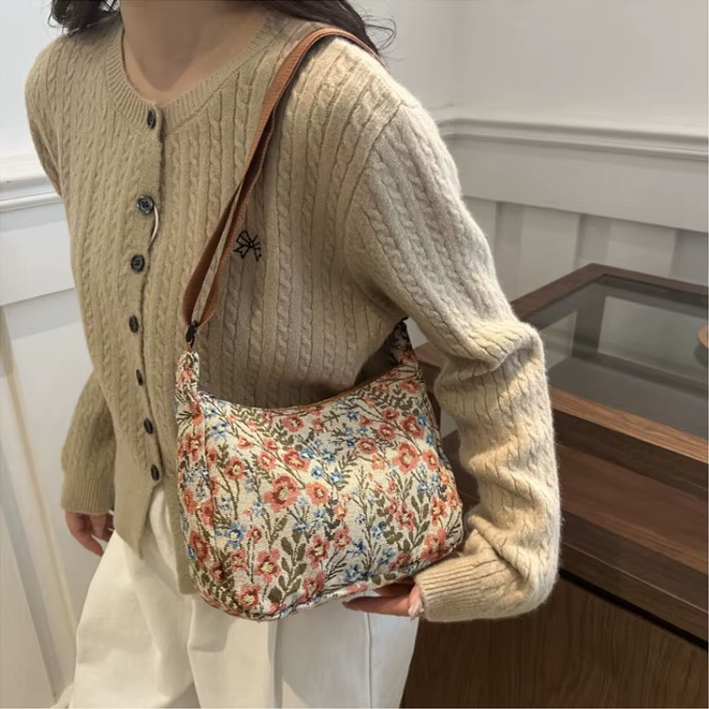 Sac à bandoulière polyvalent pour femme