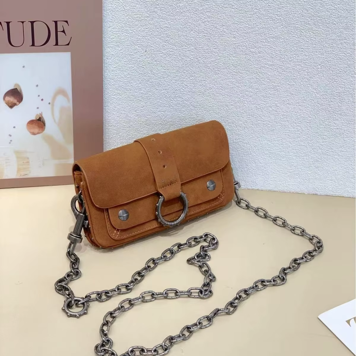 Sac Classique Femme 2026 - Sac à Main Polyvalent Tendance Européen et Américain