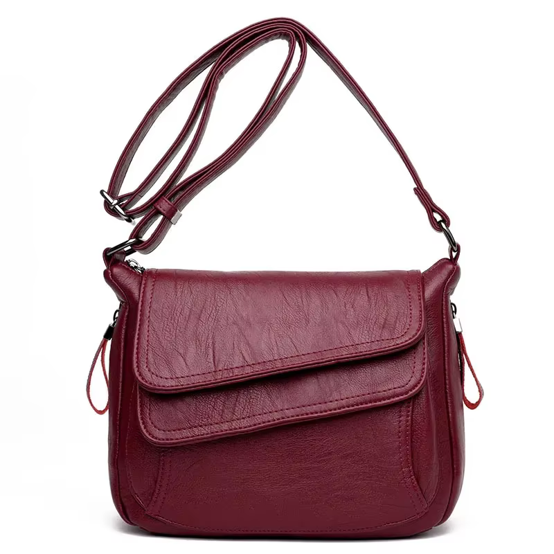 Sac à main de luxe en cuir souple pour femmes
