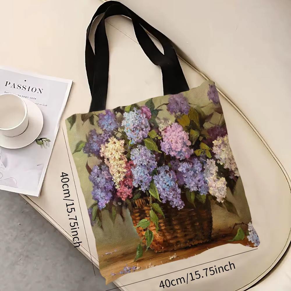Sac fourre-tout imprimé floral