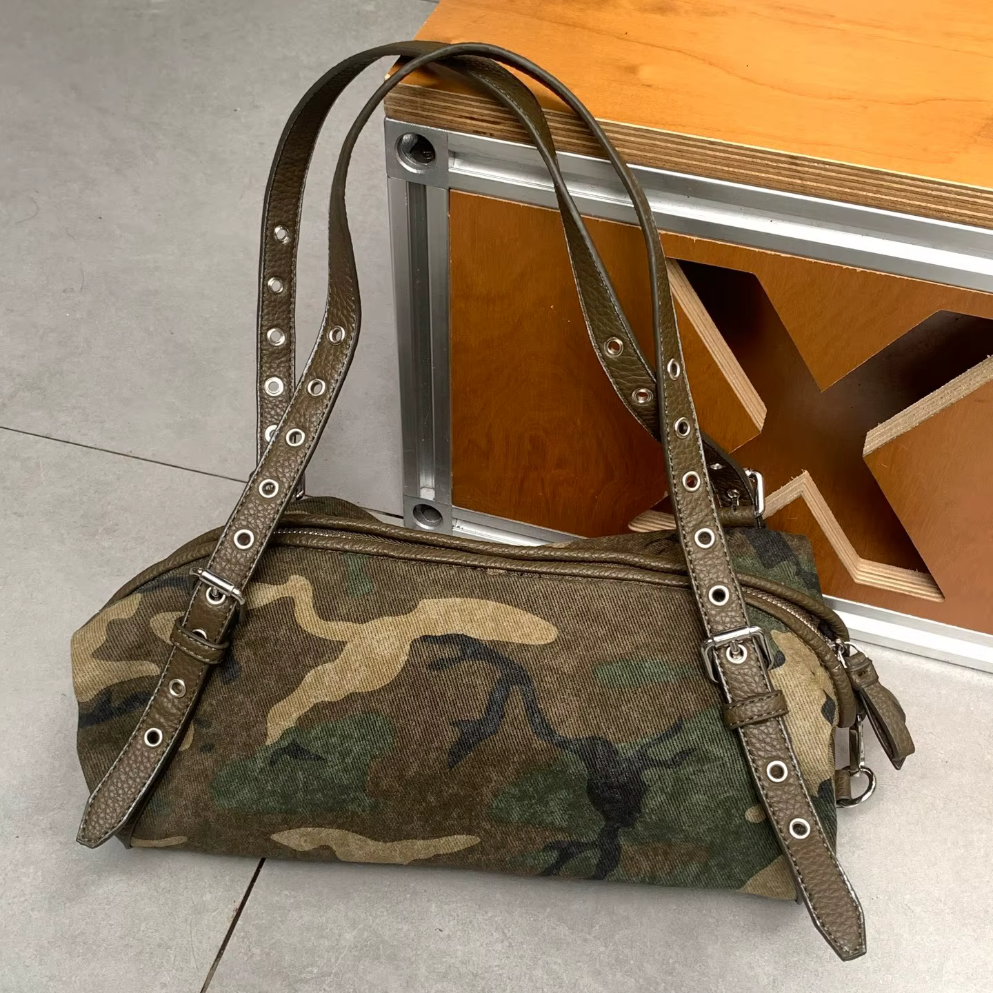 Sac à main camouflage de marque pour femme