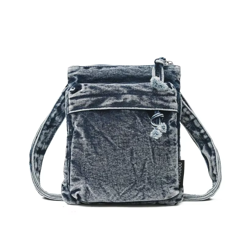 Denim Super populaire Niche solide couture sacs à bandoulière pour les femmes en vente 2026 haute qualité unique doux
