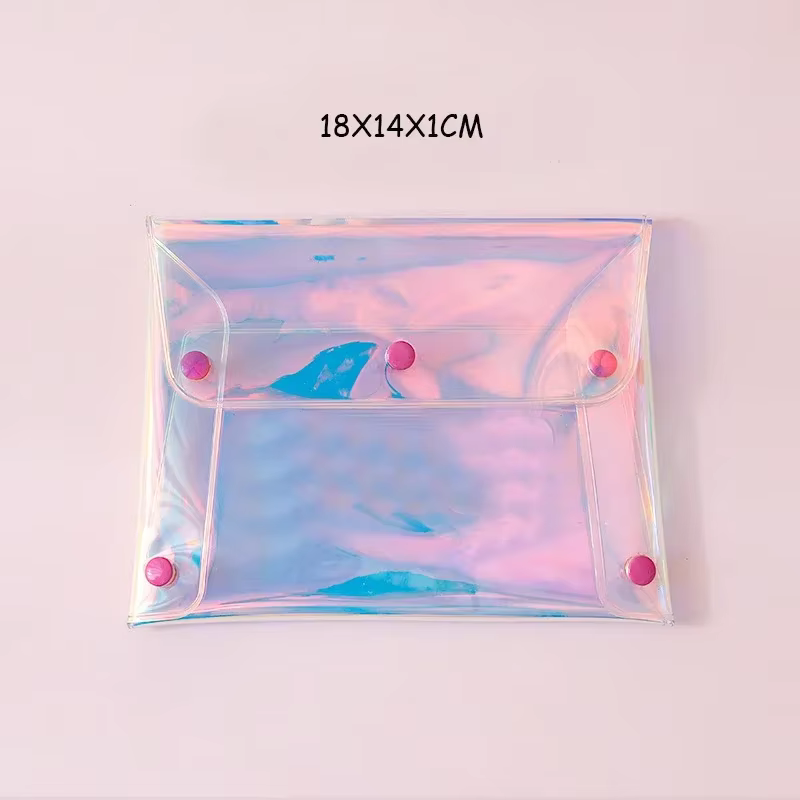 Sac à cosmétiques Transparent Laser pour femmes