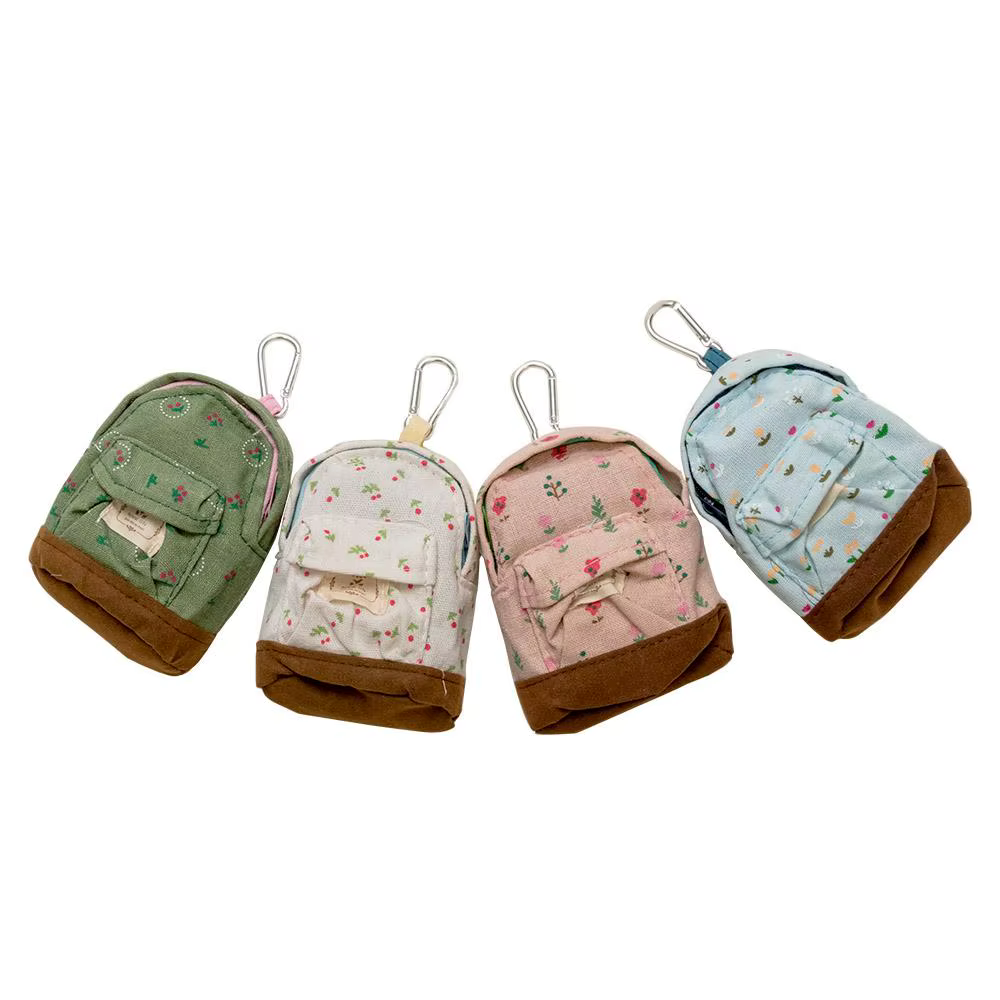 Mode femmes sac d'école forme sacs à main Mini conception florale