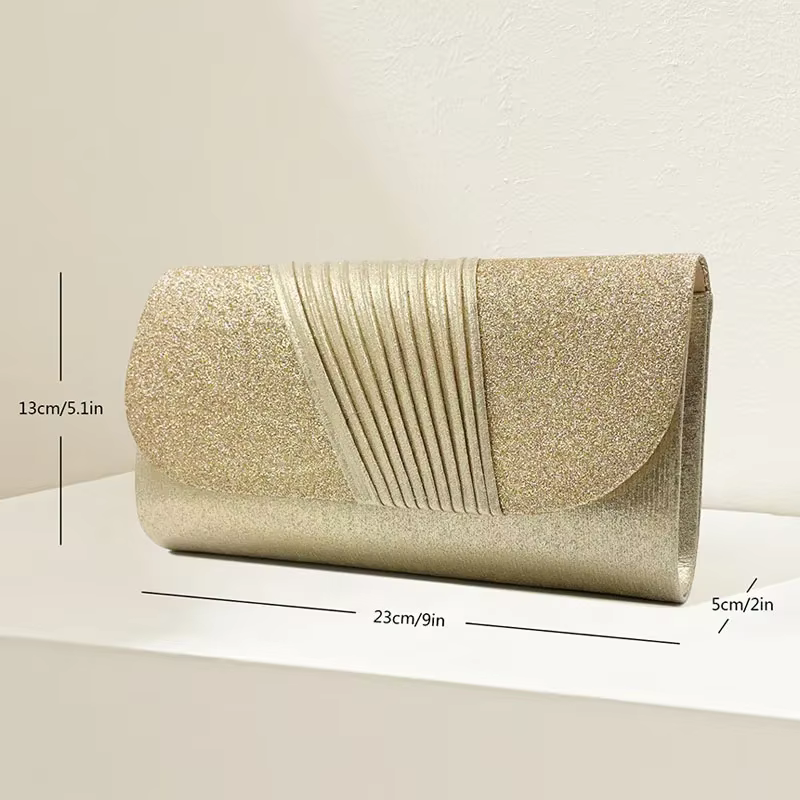 Pochette de soirée en cristal pour femmes