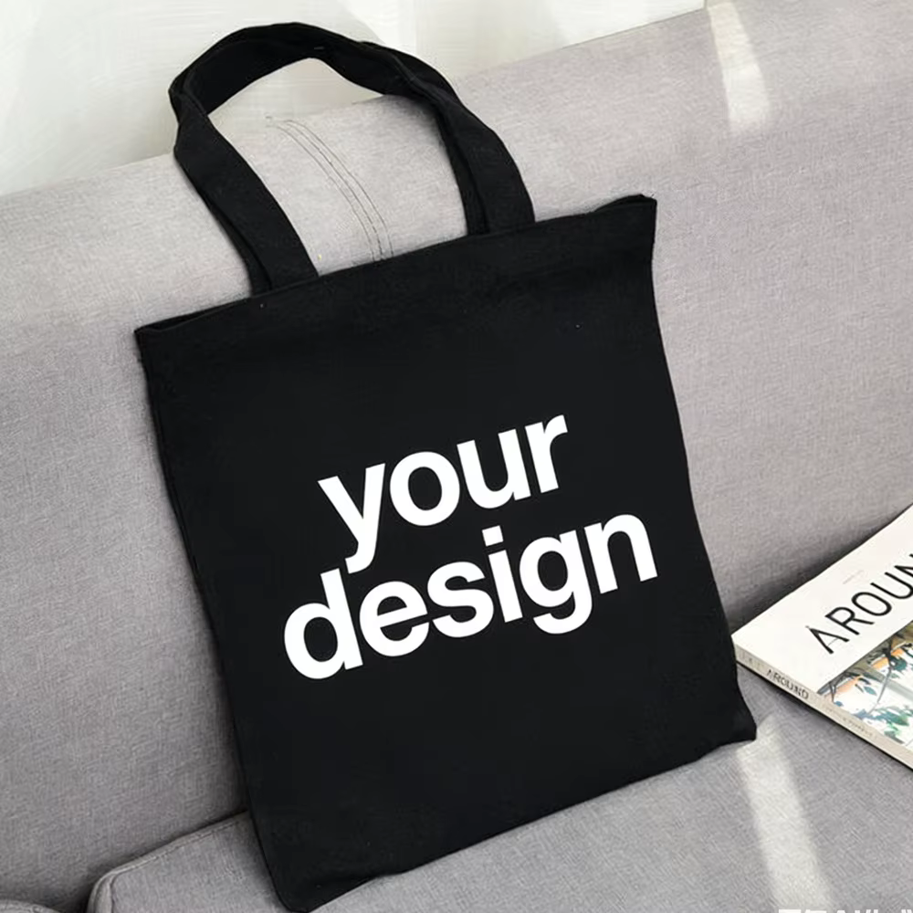 Sac fourre-tout en toile personnalisé avec motif unique