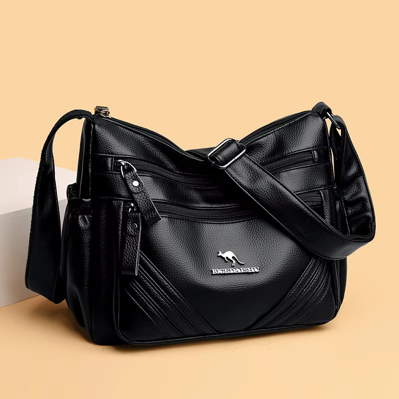 Sac à bandoulière tendance en cuir pour femmes