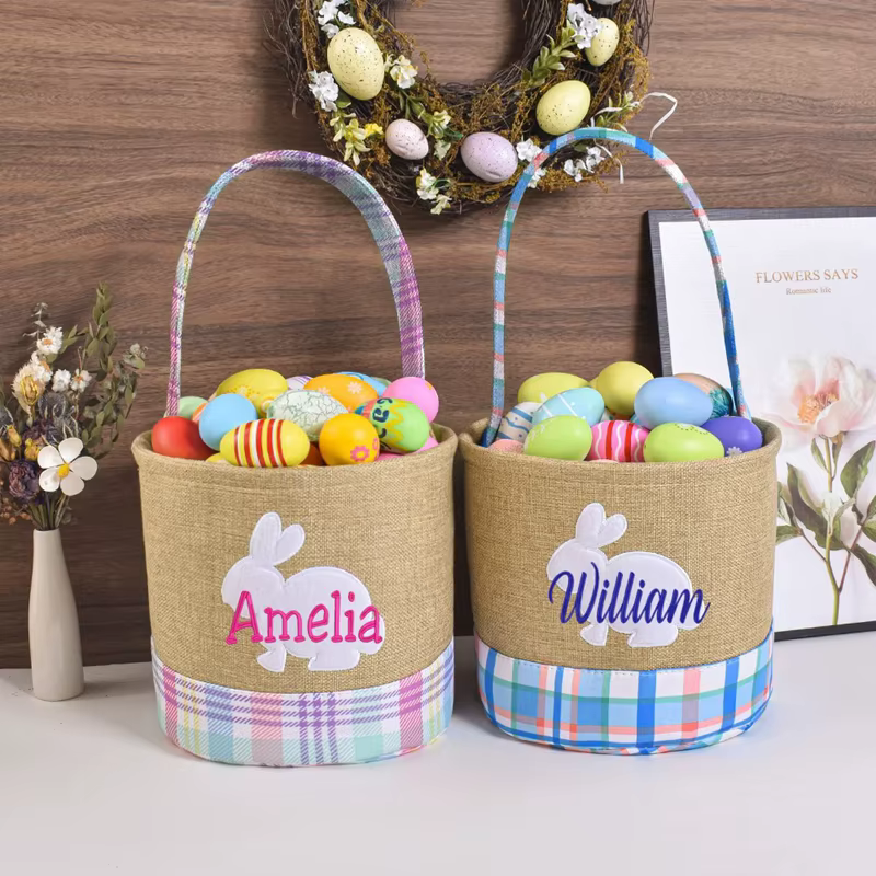 Panier de pâques avec poignée