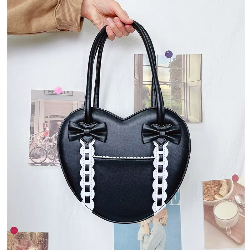 Sac à main en forme de cœur Lolita pour femme