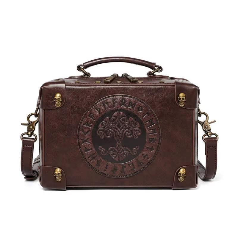 39BB – messager en Pu, porte-documents Vintage