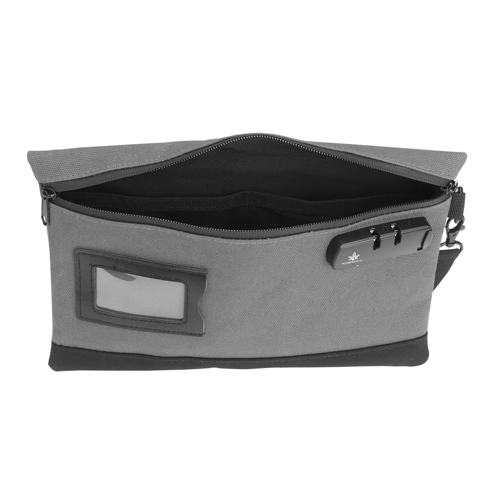 Sac d'argent avec serrure