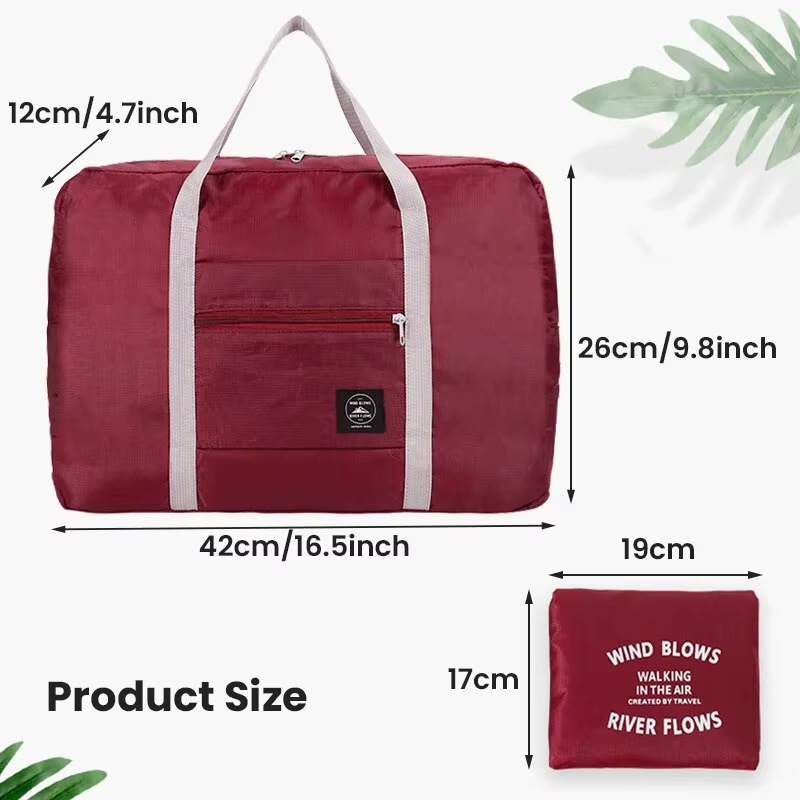 Sac de voyage pliable à la mode : sac à main de grande capacité et résistant aux éclaboussures pour fitness et voyages de vacances unisexes