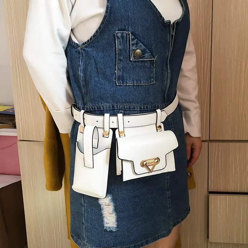 Sac de ceinture 2 pièces pour femmes