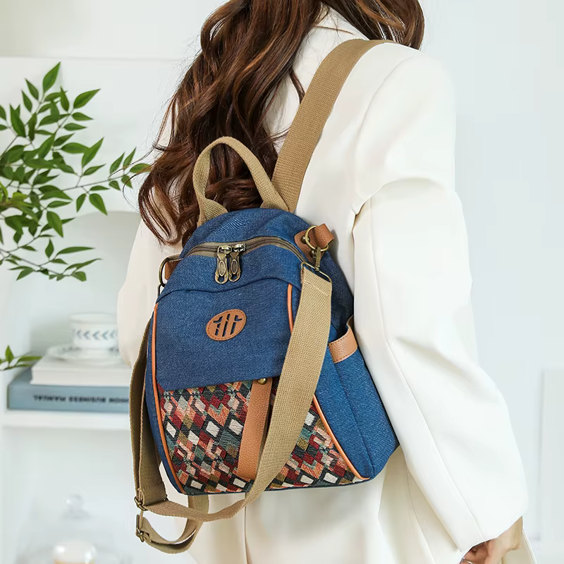 Sacs pour femmes 2026 Nouveau sac bandoulière en toile pour femme