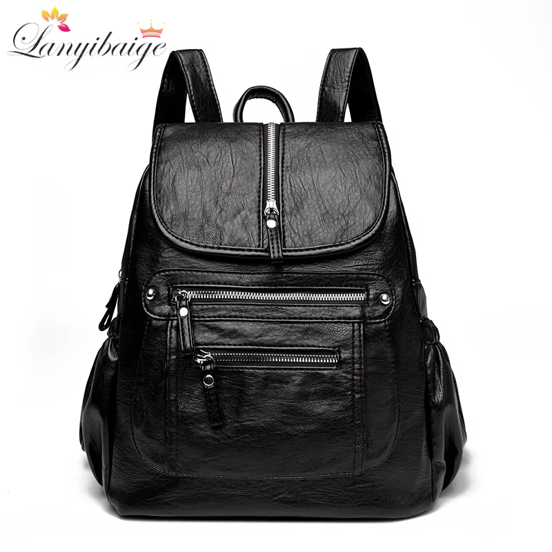 Sac à Dos de Luxe en Cuir group pour Femme