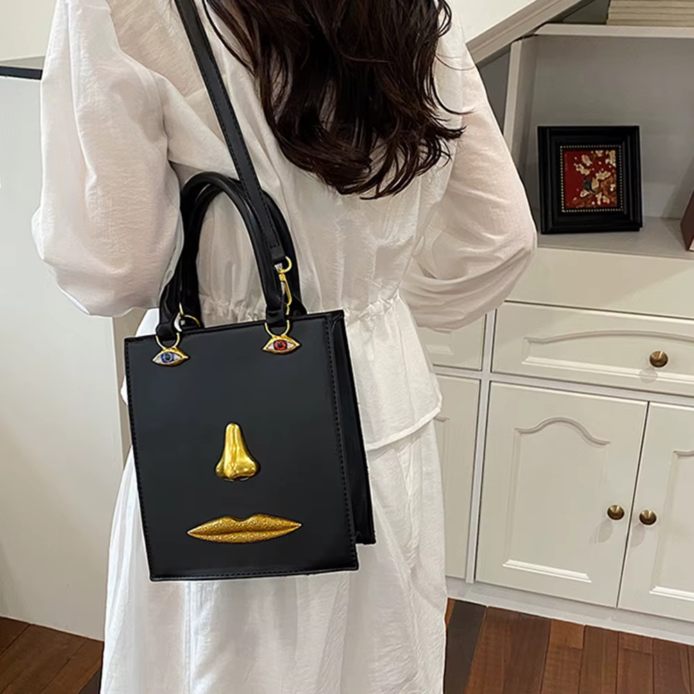 Nouveaux Sacs à Main Harajuku pour Femmes : Sacs Bandoulière Rigides