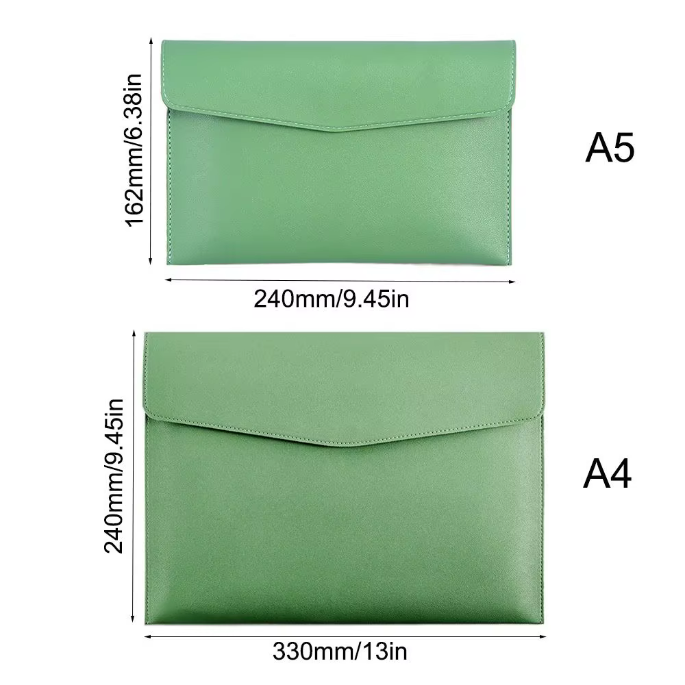 Pochette en cuir A4 A5