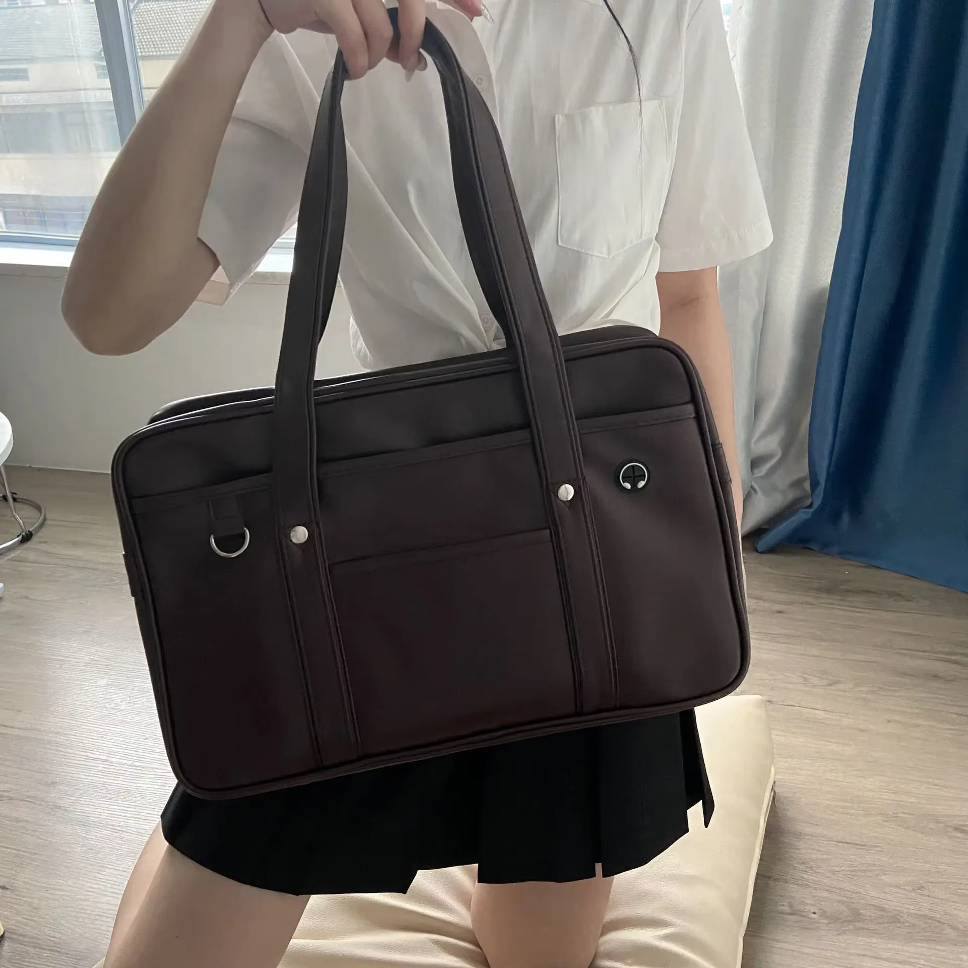 Sac d'uniforme japonais bidimensionnel pour étudiant JK