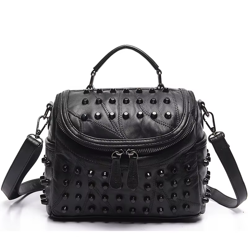 Sac de luxe en cuir véritable pour femmes