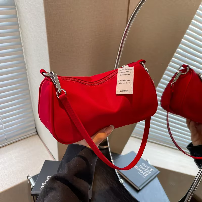 Sac à bandoulière rouge pour femmes