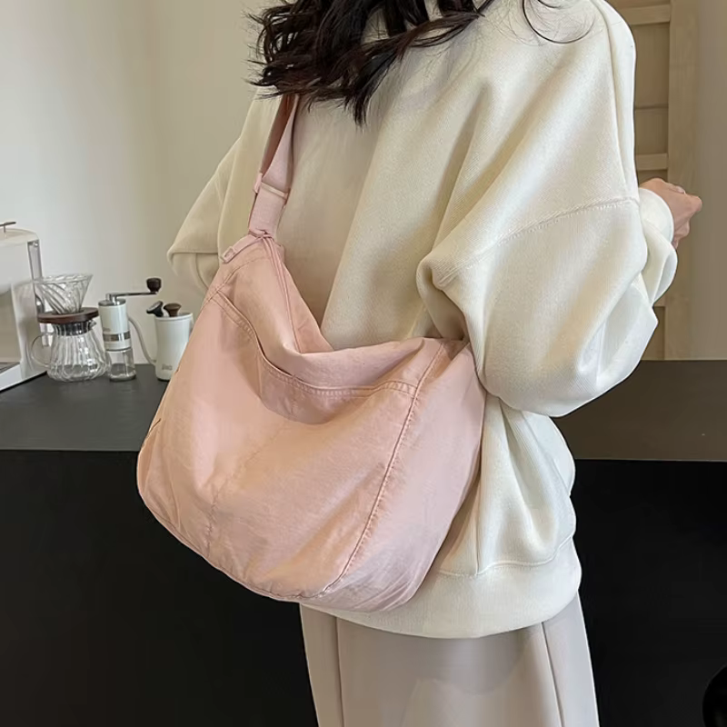 Sac à bandoulière en tissu Nylon pour femmes