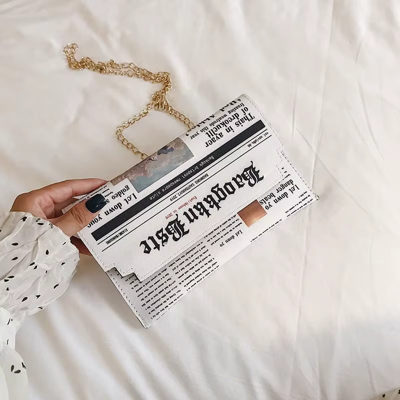 Sac messager pour journal pour femmes