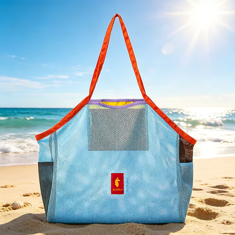 Sac fourre-tout en maille grande capacité pour adultes
