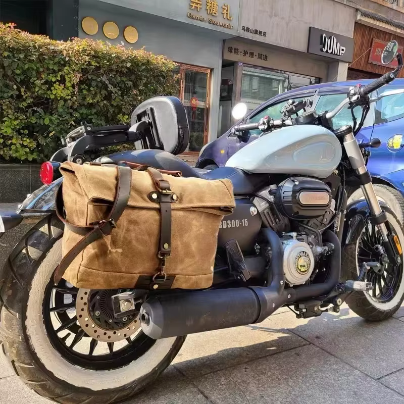 Sac à dos de moto Vintage pour hommes