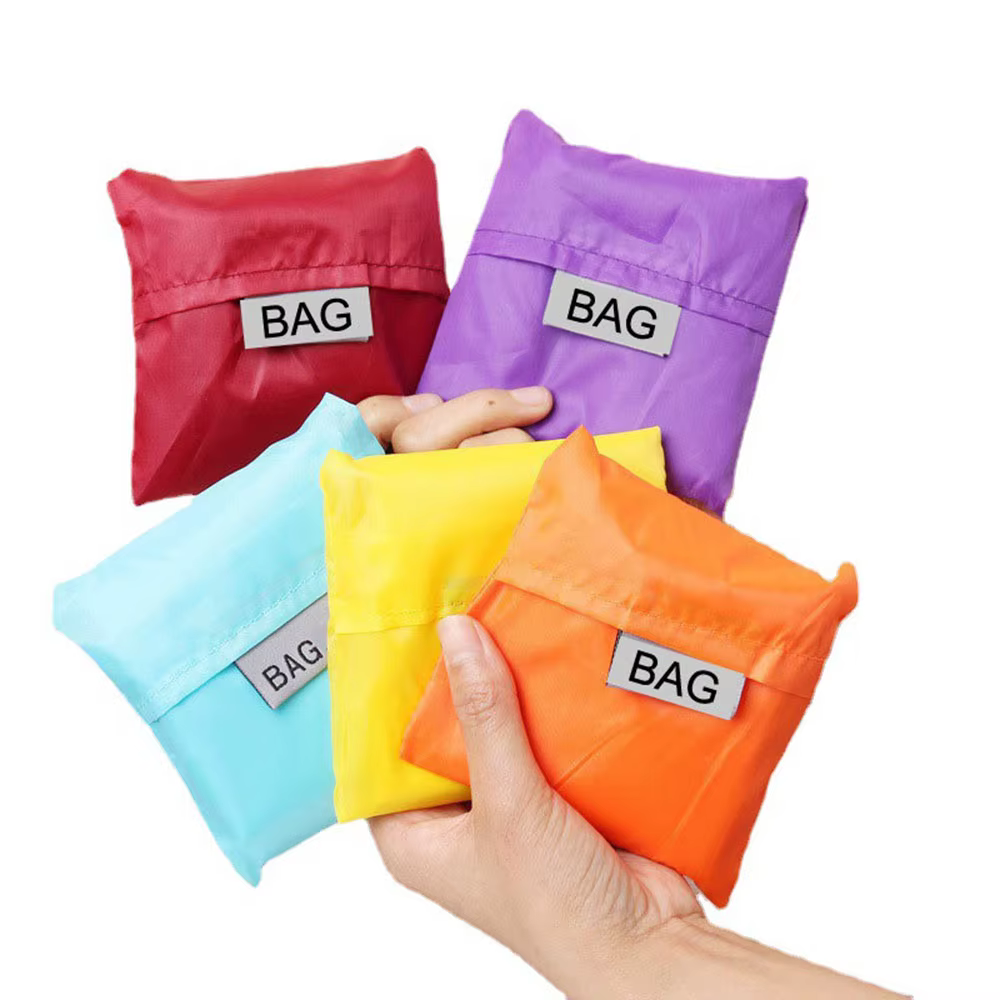 Sacs d'épicerie colorés réutilisables