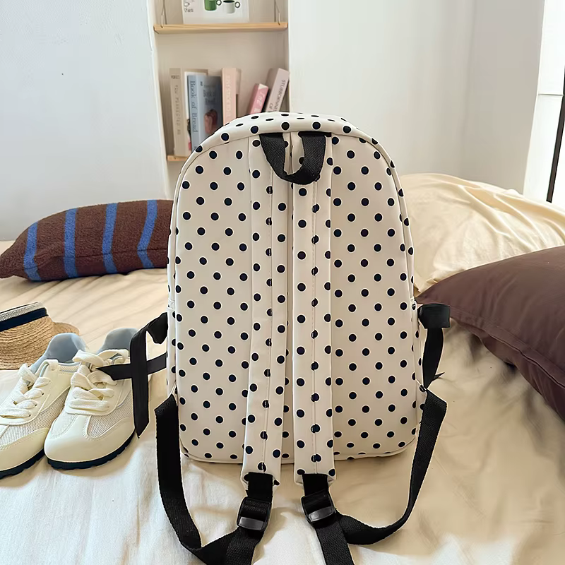 Sacs à dos à pois pour femmes
