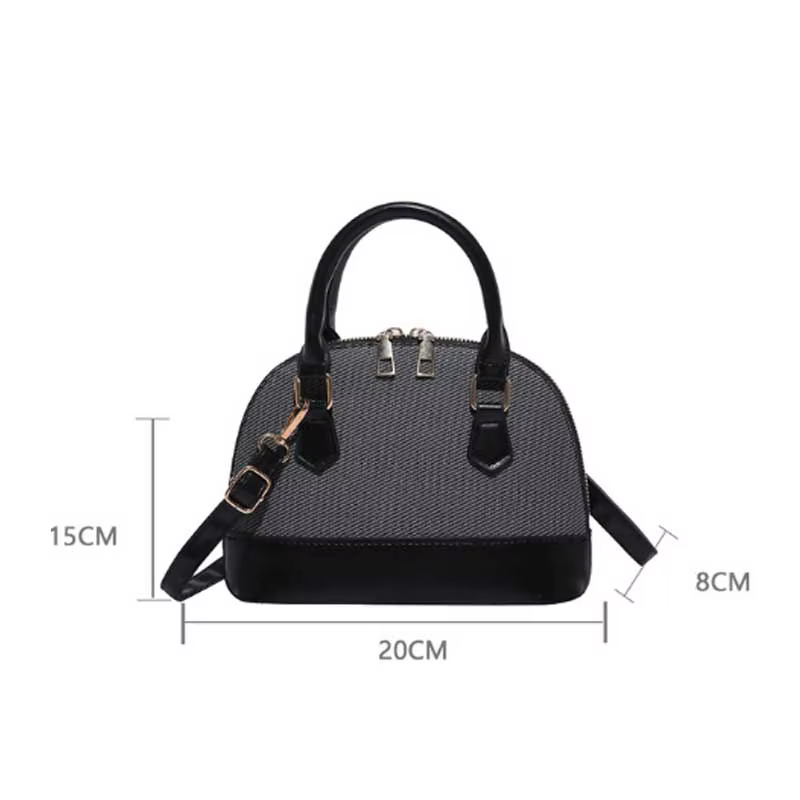 Femmes coquille sac à bandoulière nouveau à la mode rétro épaule sac à main Simple élégant décontracté banlieue sac