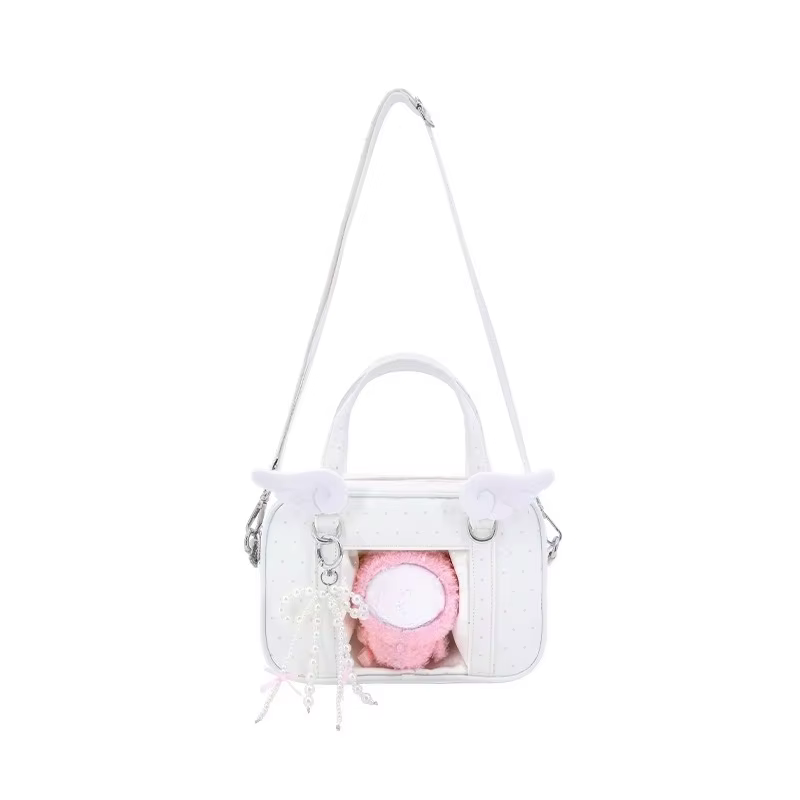 Multi-fonction fourre-tout Ita Sac Crossbady Sac Femme aile épissé Bolso perles arc sacs à main