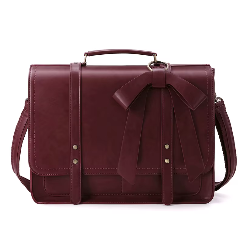 Sac pour ordinateur portable ECOSUSI en cuir PU pour femme