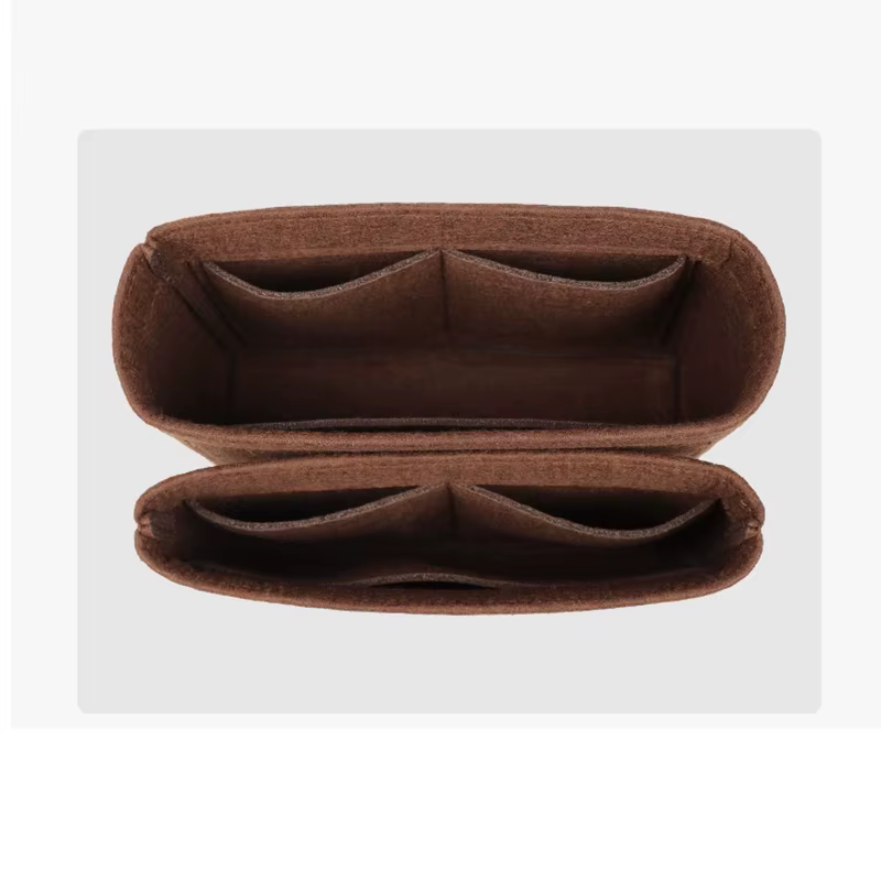 Convient pour Pochette Métis rabat feutre insérer sac organisateur maquillage sac à main Organization voyage intérieur