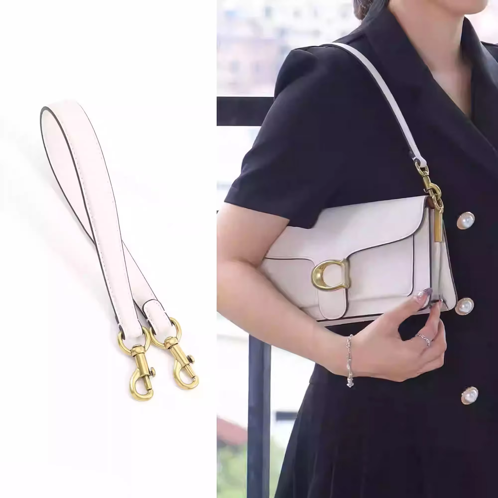 Ceinture de sac souple pour sac COACH Tabby