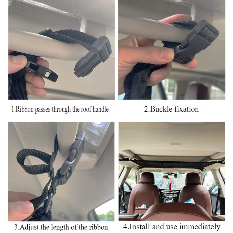 Sac de rangement universel pour plafond de voiture
