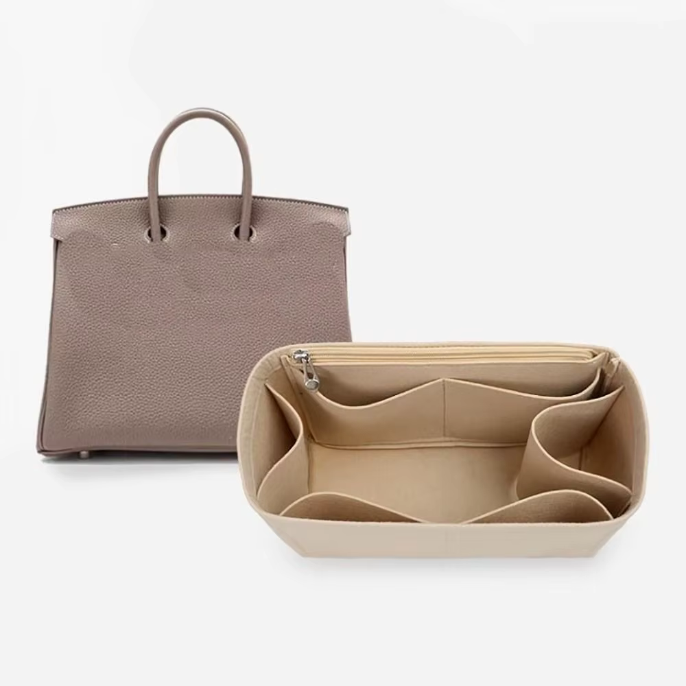 Sac à main en feutre, sac multi-poches