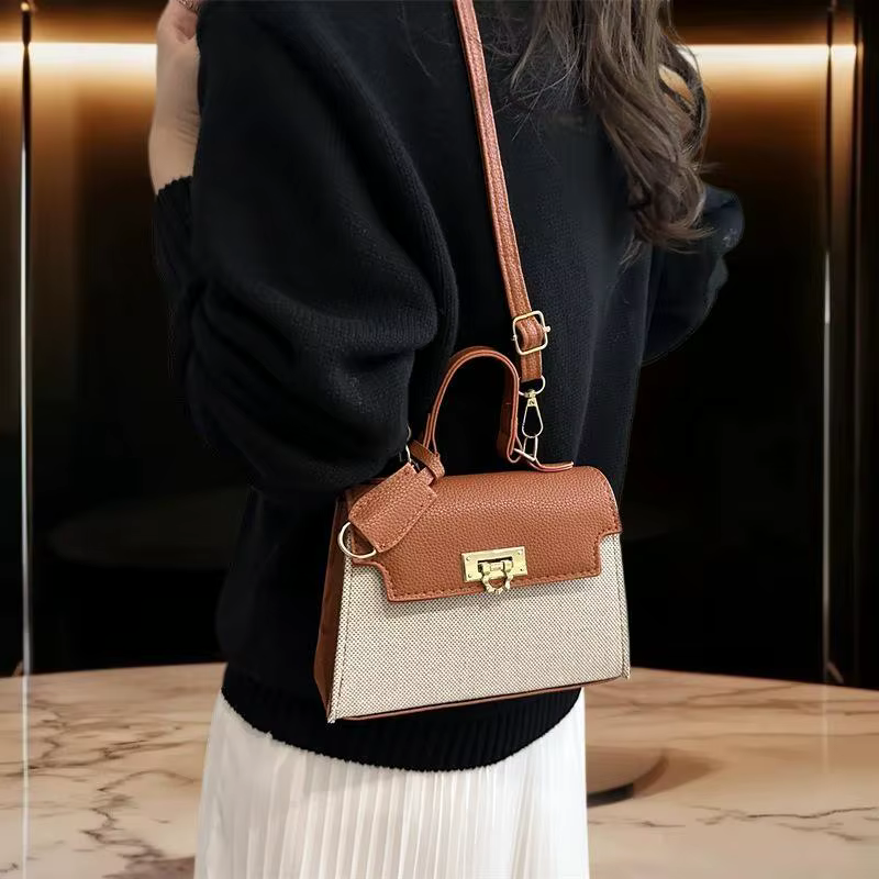 Sac fourre-tout bandoulière multifonctionnel élégant pour femme – Idéal pour les sorties