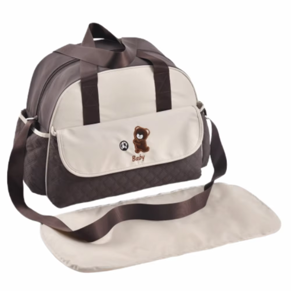 Sac à bandoulière créatif pour maman, motif ours, grande capacité, sac à couches Portable résistant à l'usure